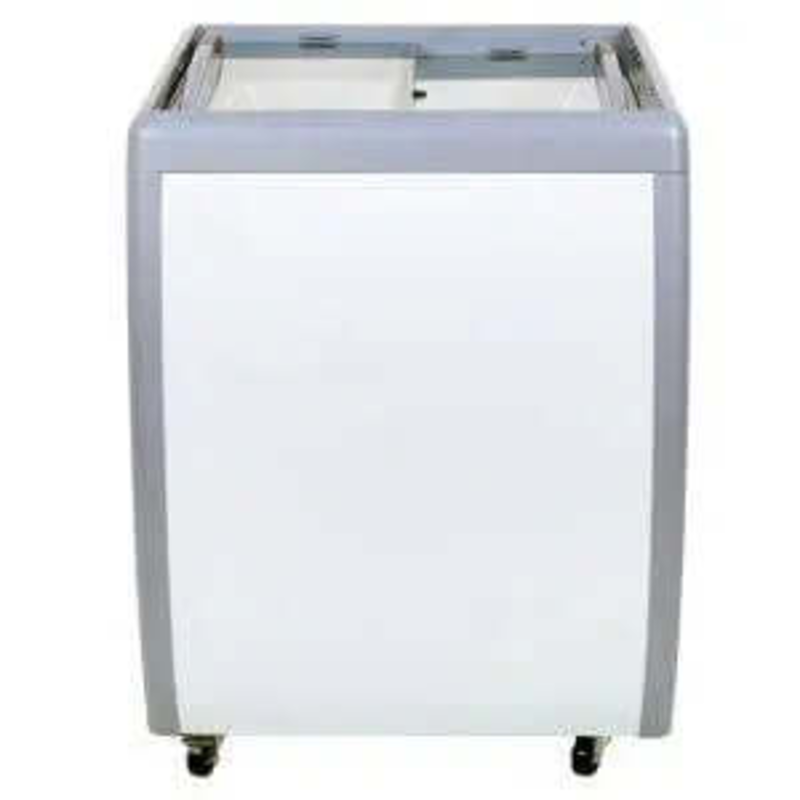 Ancaster Food Equipment FG-150 26-Inch Ice Cream Display Freezer with Glass Sneeze Guard