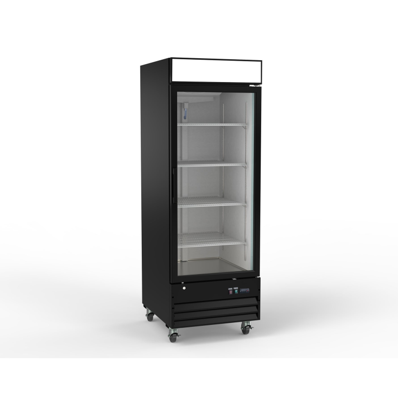 Ancaster Food Equipment G23 28.3" Single Glass Door Merchandising Refrigerator