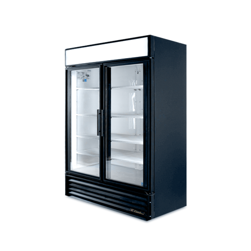 True GDM-49F Refurbished 54.1-Inch 2-Door Glass Display Merchandiser Freezer