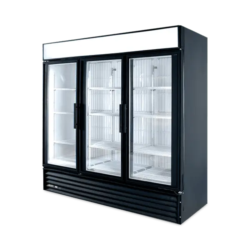 Refurbished True GDM-72 3-Door Glass Merchandising Refrigerator - 78.1"