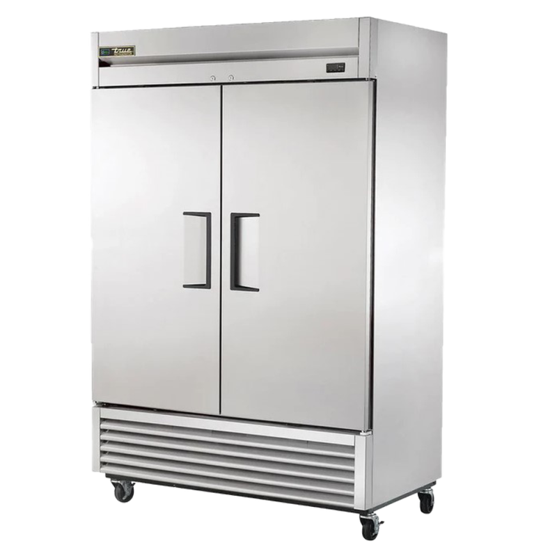 Refurbished True T-49F 54.1" Solid 2-Door Commercial Freezer by Ancaster