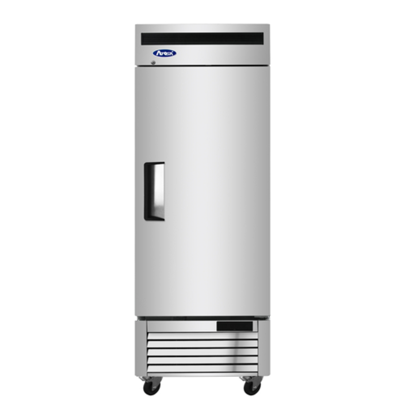 Atosa MBF8505GRL 27-Inch Single Solid Door Commercial Reach-In Refrigerator