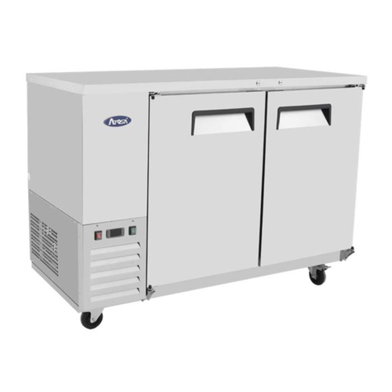 Atosa SBB48GRAUS1 48-Inch Solid Door Commercial Back Bar Cooler