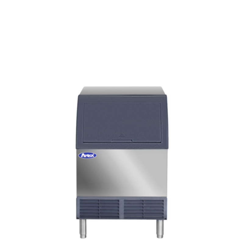 Atosa YRU0140A-161 Commercial Undercounter Half-Cube Ice Maker - 140 lb Capacity