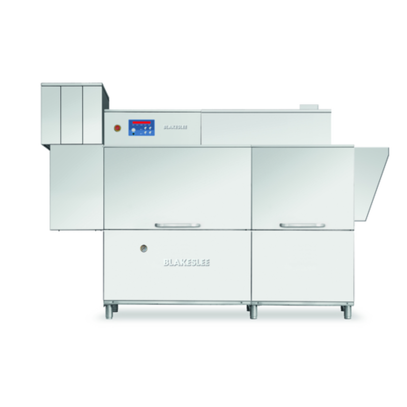 Blakeslee RC86 HRD69 110-Inch High-Capacity Rack Conveyor Dishwasher with Heat Recovery