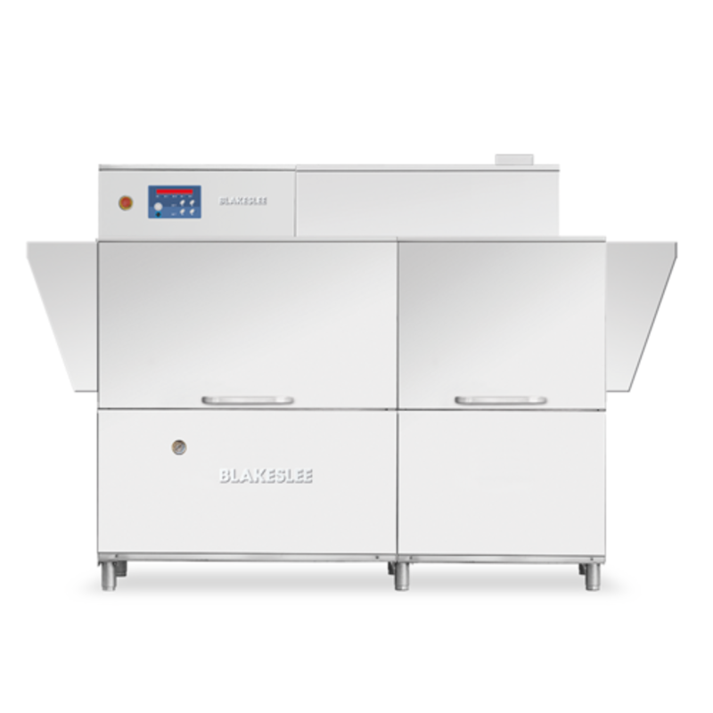 Blakeslee RC86 HR 86.5-Inch Double-Tank Conveyor Dishwasher with Heat Recovery