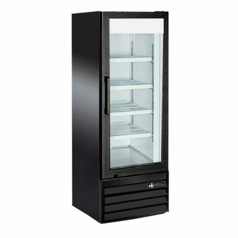 EFI C1-21GDVCX 21.6-Inch Glass Door Merchandising Refrigerator - 9.1 Cu. Ft.