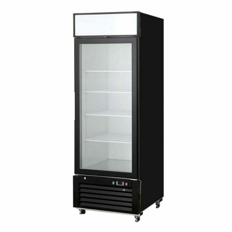 EFI C1-21GDX 7.6 Cu. Ft. Single Glass Door Display Refrigerator