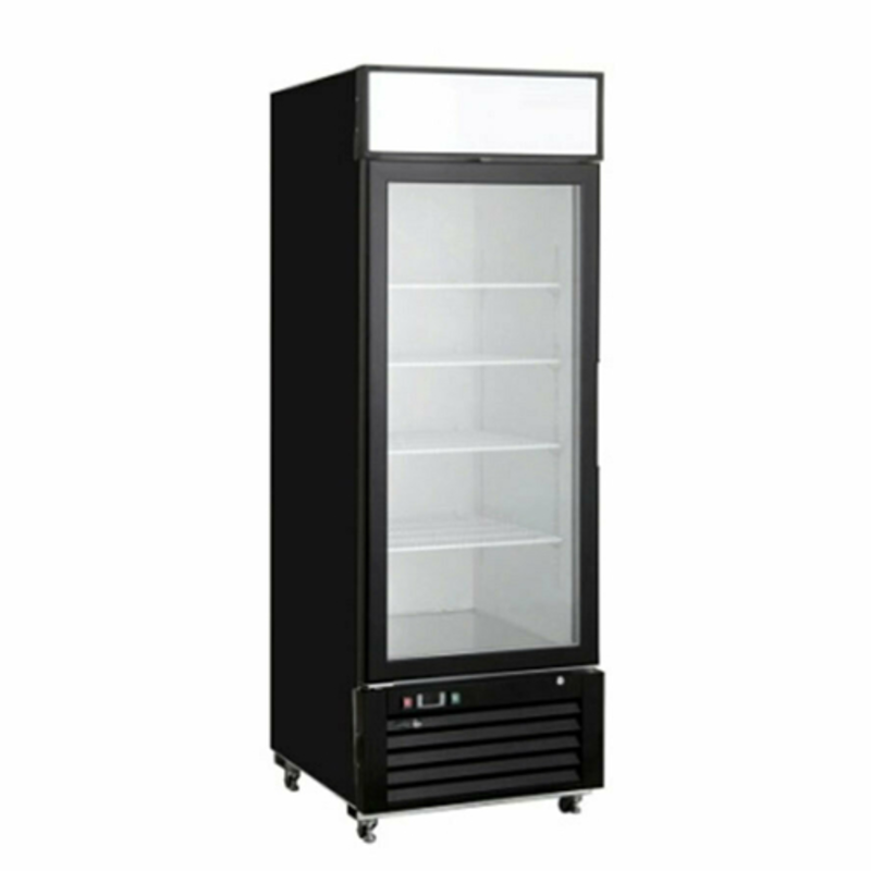 EFI C1-27GDVC 27-Inch Single Glass Door Merchandising Refrigerator - 19.7 Cu. Ft.