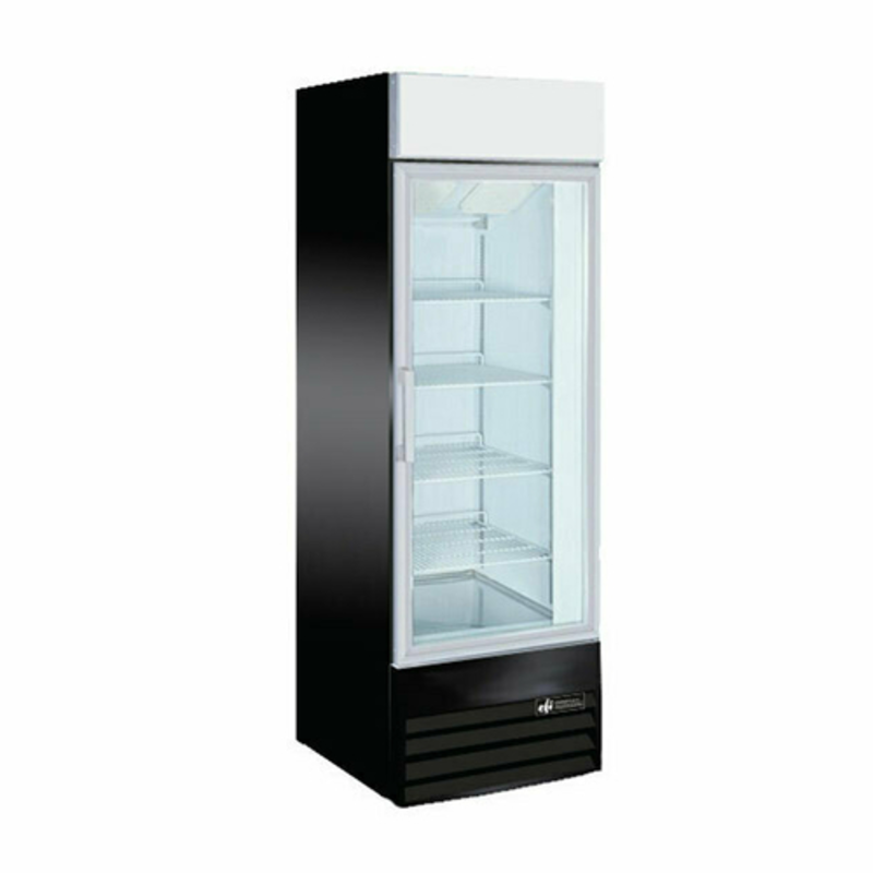 EFI C1-28GDVCX Single Glass Door 26-Inch Refrigerated Merchandiser