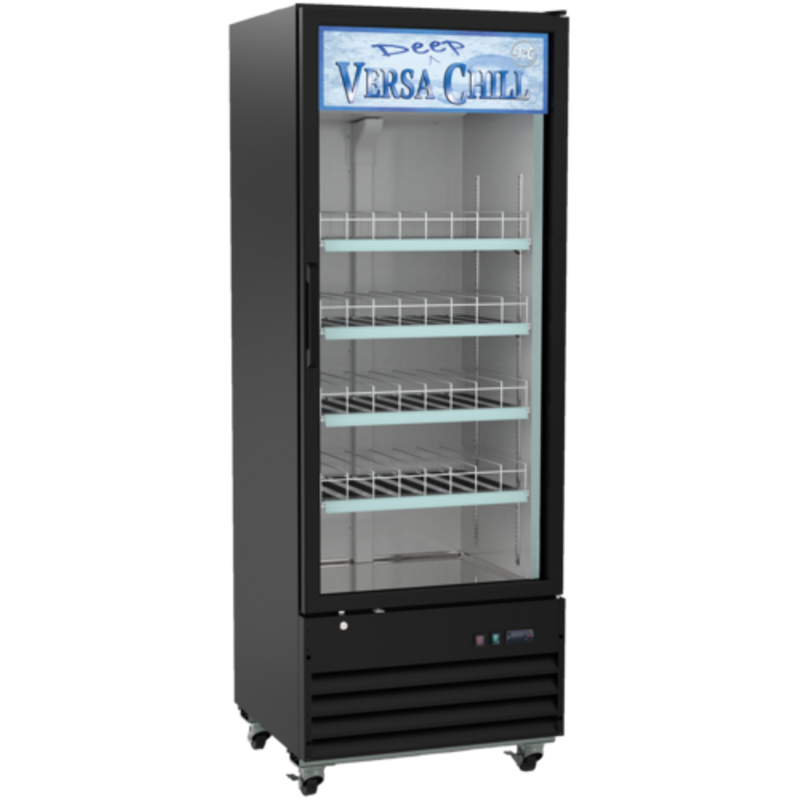 EFI C1Z-29GDVCX 29.5-Inch Versa Chill X-Line Deep Chill Glass Door Merchandiser