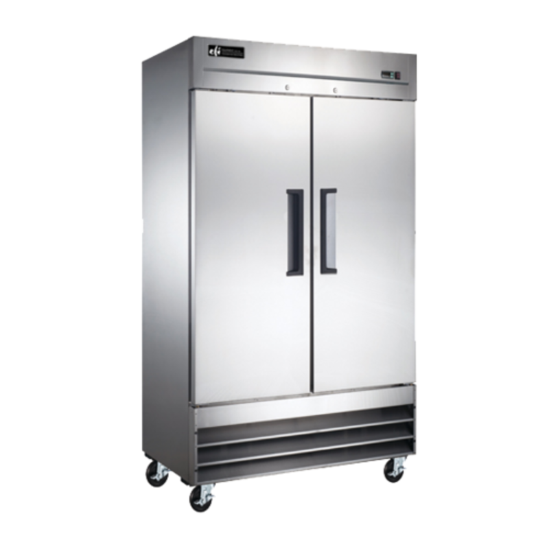 EFI C2-39VCX X-Line 39.5-Inch Two-Section Solid Door Reach-In Refrigerator