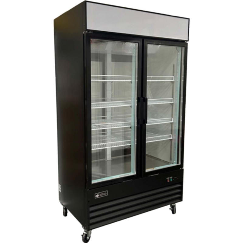 EFI C2P-48GDVCX Versa Chill 48-Inch Pass-Through Glass Door Merchandiser