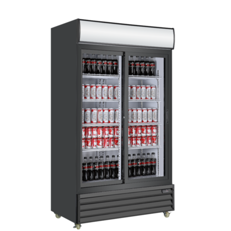 EFI C2S-39GD 39.37-Inch Two-Door Sliding Glass Refrigerator Merchandiser
