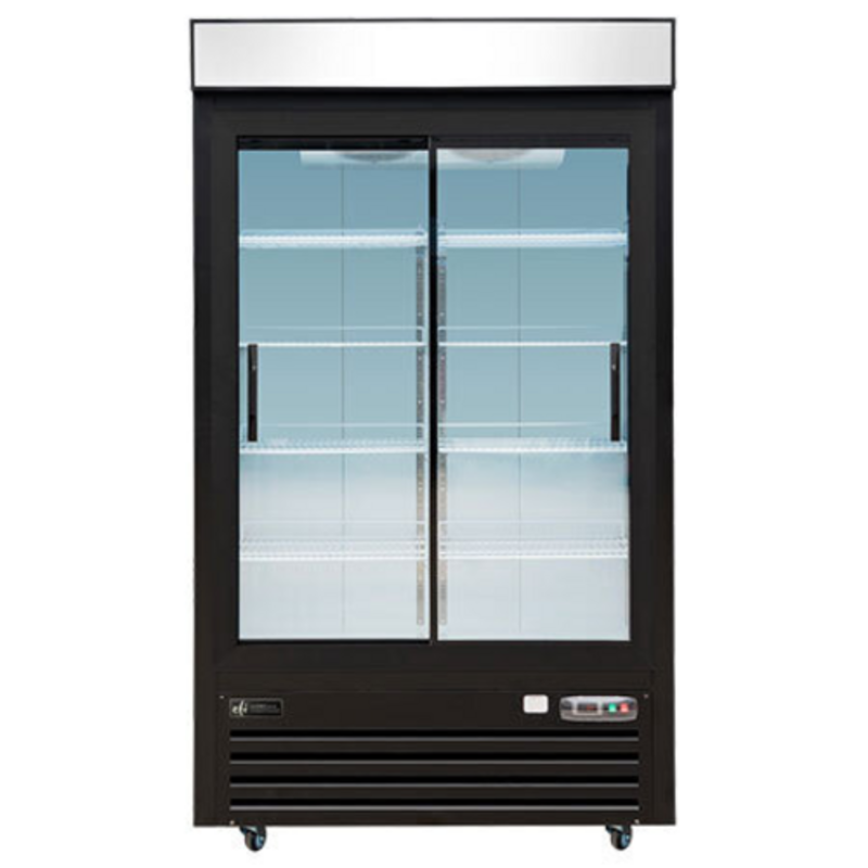 EFI C2S-48GD 48" Sliding Glass Door Commercial Merchandiser Refrigerator