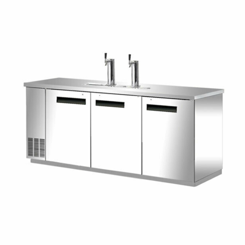 EFI CBBSDD3-90CC Classic-Chill 90.5-Inch Three-Door Commercial Beer Dispenser