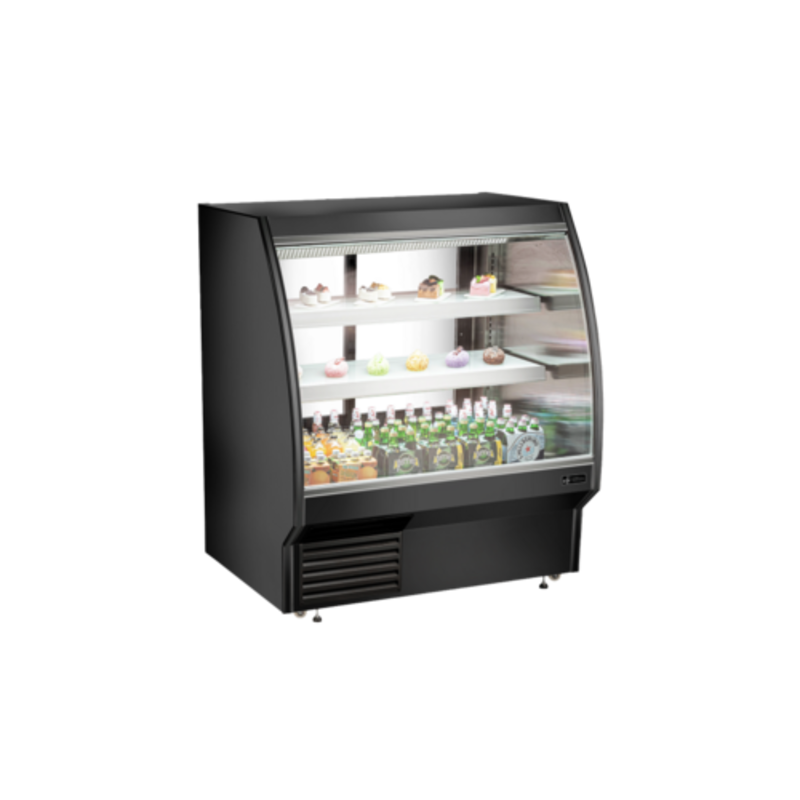 EFI CDCBC-48 48-Inch Curved Glass Refrigerated Deli Display Showcase