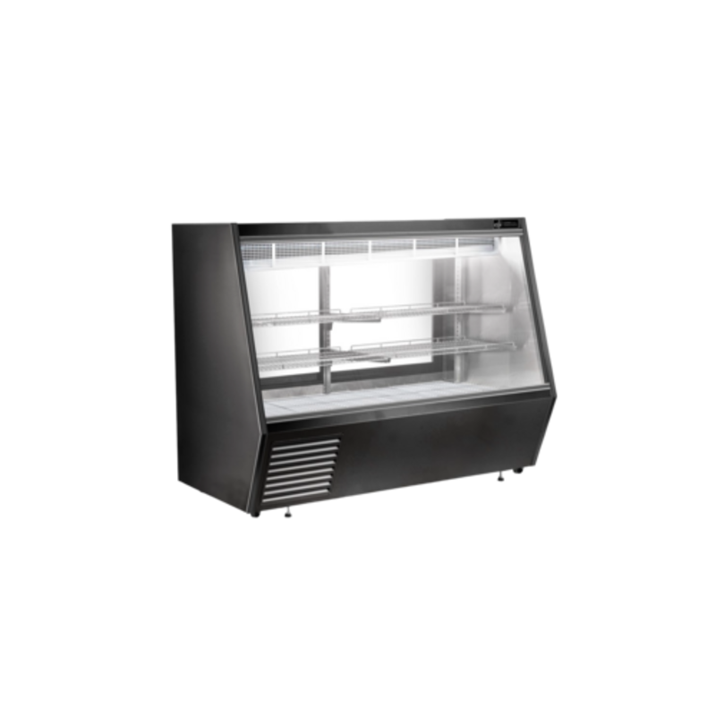 EFI CDCBS-72 71.7-Inch Refrigerated Deli Showcase with Flat Front Glass