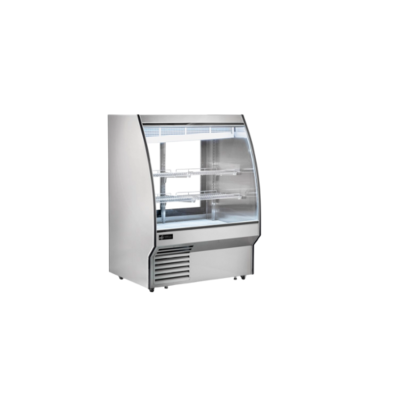 EFI CDCSC-36 36.3" Curved Glass Refrigerated Deli Case
