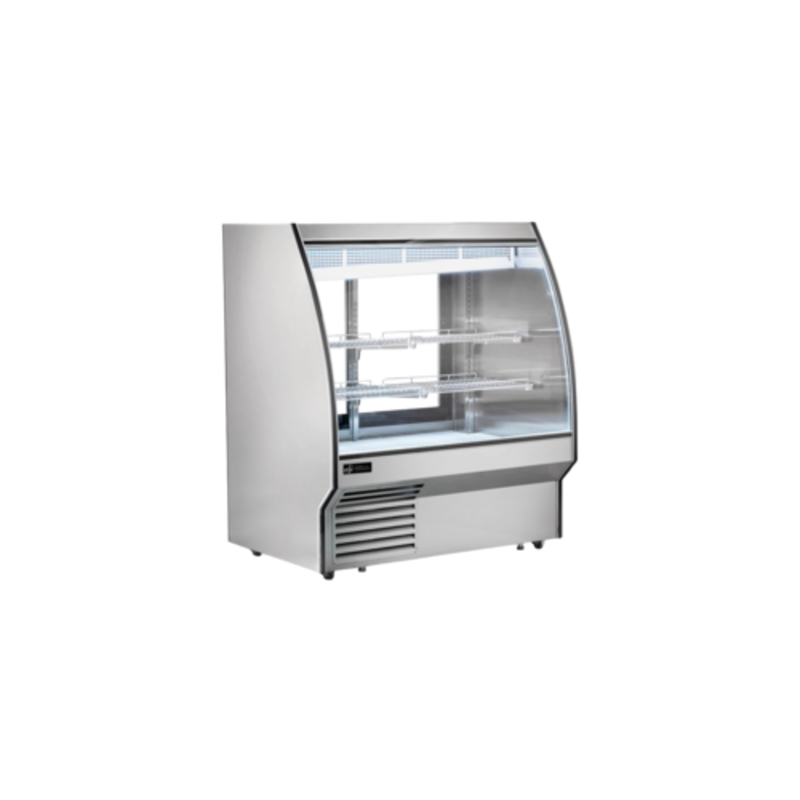 EFI CDCSC-48 48.1" Curved Glass Refrigerated Deli Showcase