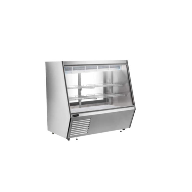 EFI CDCSS-60 60-Inch Straight Glass Refrigerated Deli Display Case