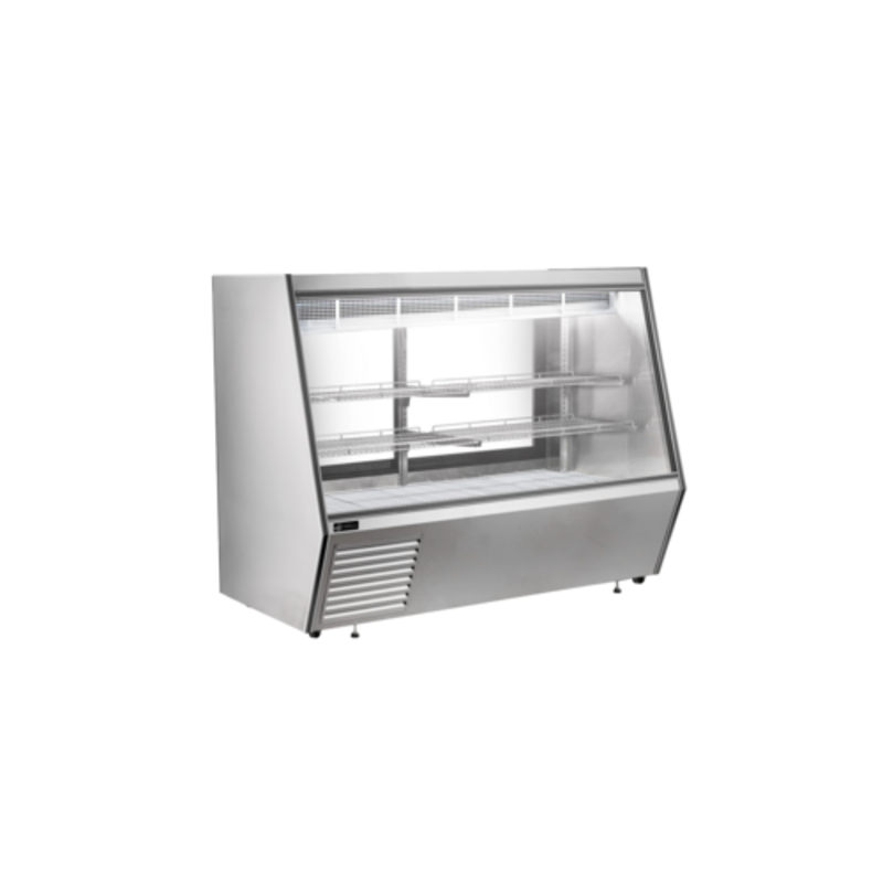 EFI CDCSS-72 72-Inch Commercial Deli Showcase with Flat Front Glass