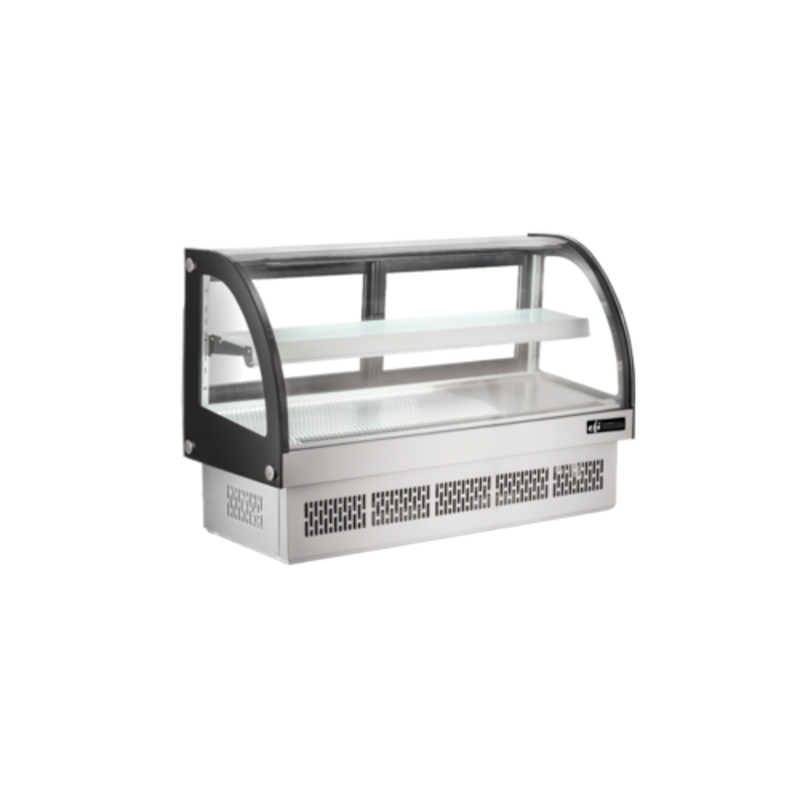 EFI Versa 48.5" Curved Glass Refrigerated Drop-In Display