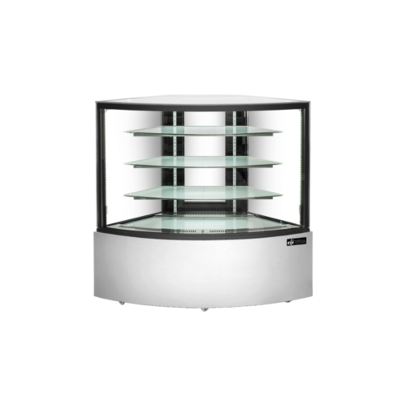 EFI Versa Series 58.4" Refrigerated Corner Display Merchandiser (CGCRM-5956)