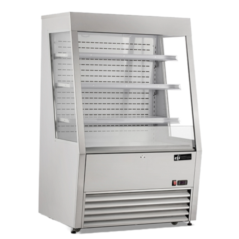 EFI CGOM-3659S 36.1-Inch Stainless Steel Open Air Refrigerated Merchandiser