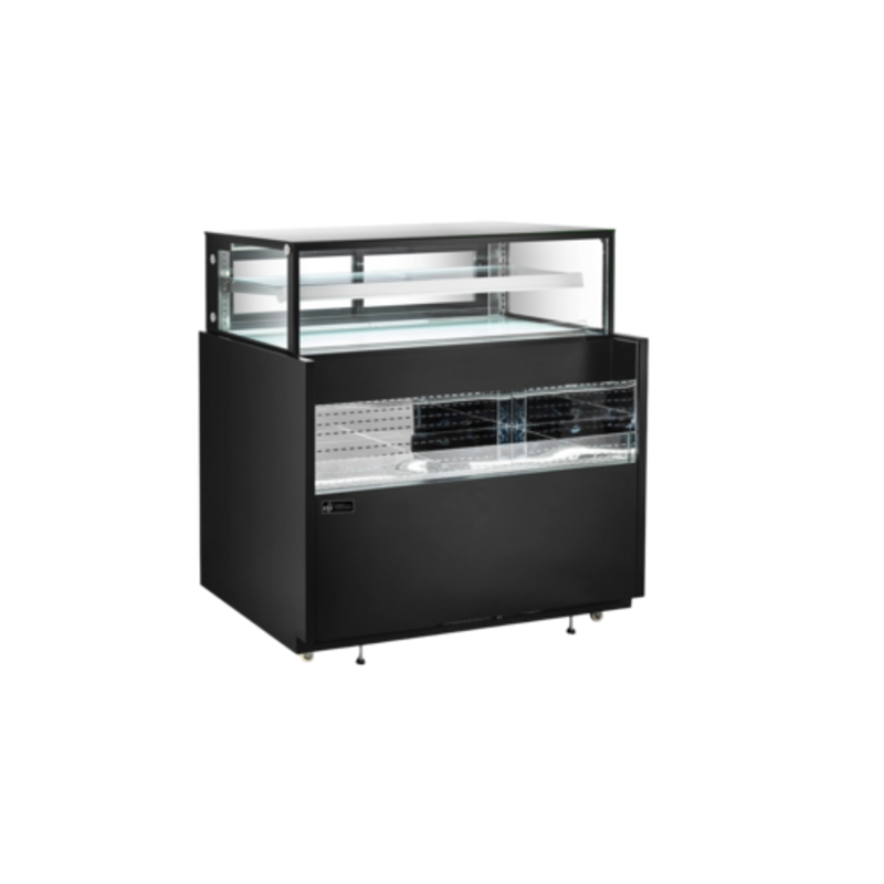 EFI CGOMD-6060 Straight Glass Dual Showcase Cooler - 59.9"