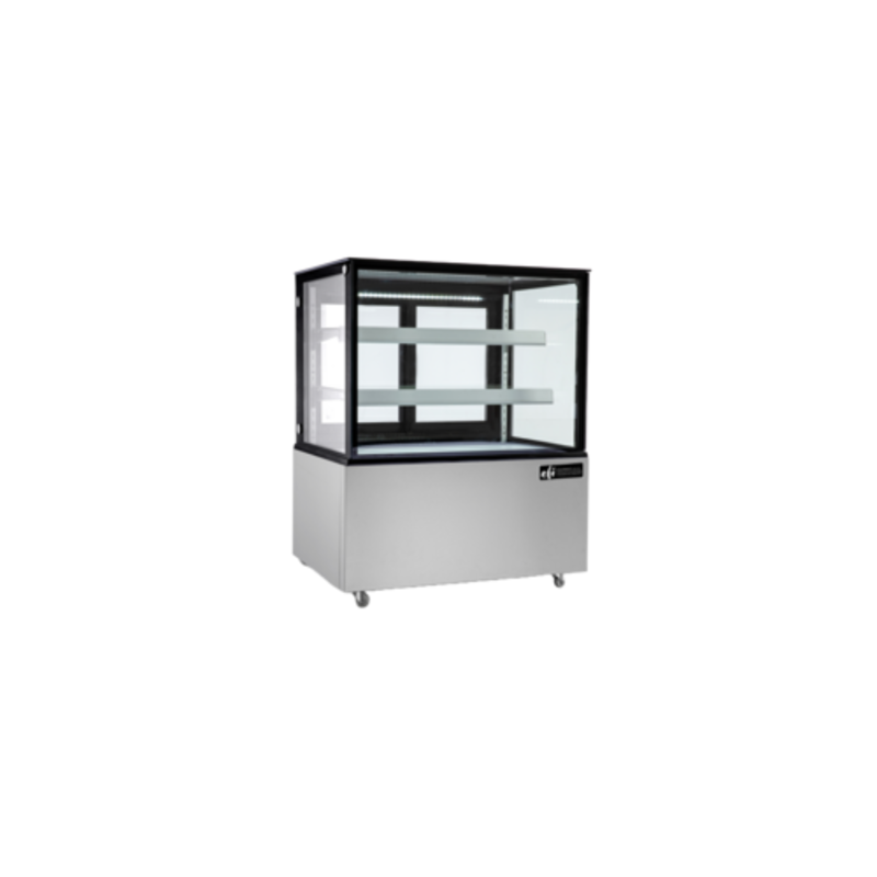 EFI CGSM-3748 37" Straight-Glass Refrigerated Deli Merchandiser - 10.6 Cu. Ft.