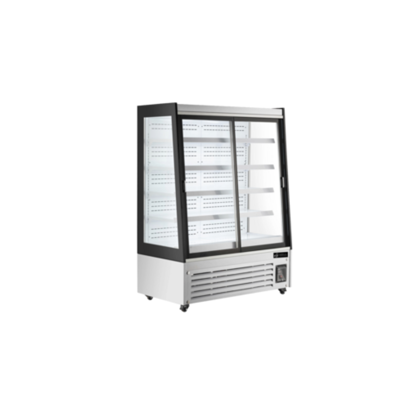 EFI 51.6-Inch Commercial Refrigerated Display Showcase with Sliding Doors CGSM2S-5271