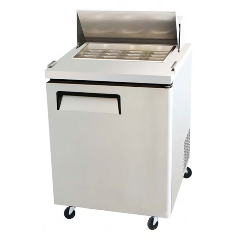 EFI CMDR1-27VC-L Versa-Chill 27.5-Inch Mega Top Sandwich and Salad Prep Refrigerator