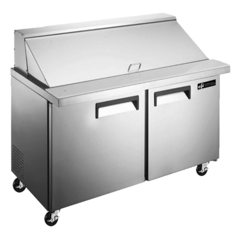 EFI CMDR2-48VCX 46.8" X-Line Refrigerated Mega Top Sandwich/Salad Prep Table