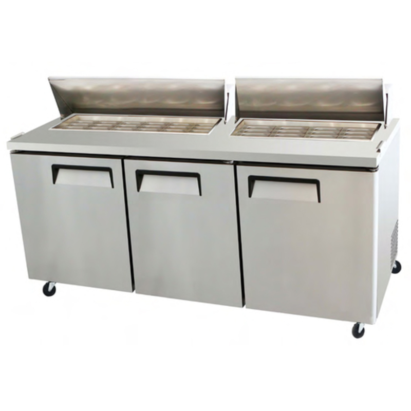 EFI CMDR3-72VC 72.7-inch Refrigerated Mega Top Prep Table