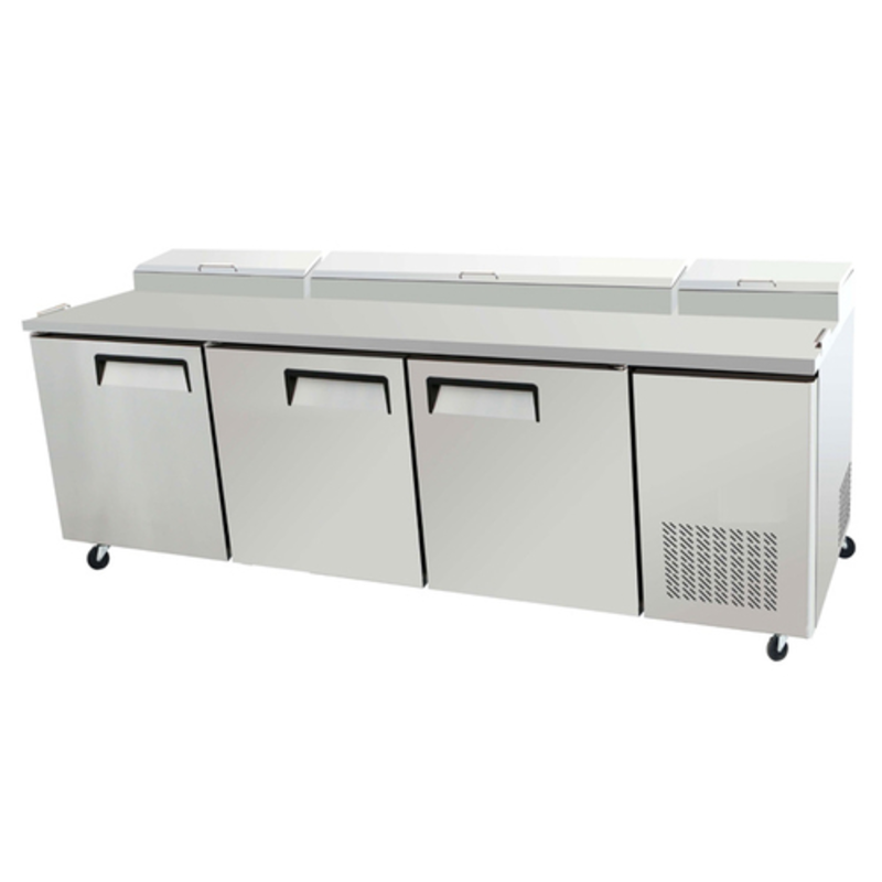 EFI CPDR3-93VC Versa-Chill 93-Inch Commercial Pizza Prep Table