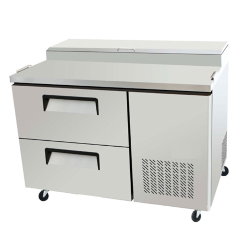 EFI CPDW2-44VC Versa-Chill 44-Inch Refrigerated Pizza Prep Table with Drawers