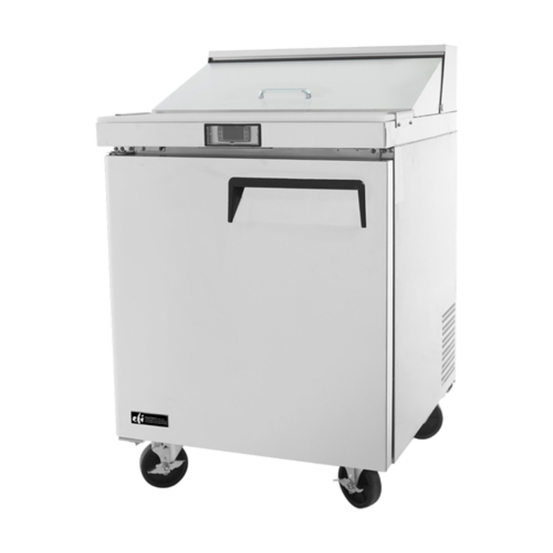 EFI CSDR1-27VC-L Versa-Chill 27.5-Inch Single Door Salad and Sandwich Prep Table