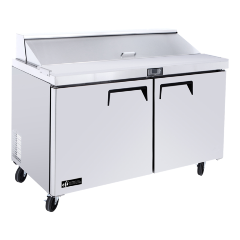 EFI CSDR2-48VC 48-Inch Versa-Chill Two-Door Sandwich and Salad Prep Cooler
