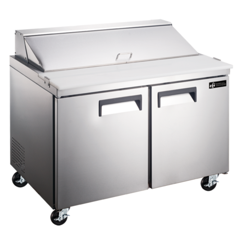 EFI CSDR2-60VCX 60-Inch Commercial Sandwich and Salad Prep Table
