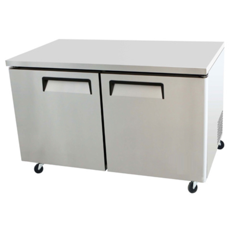 EFI CUDR2-60VC 60-Inch Two-Door Commercial Undercounter Cooler