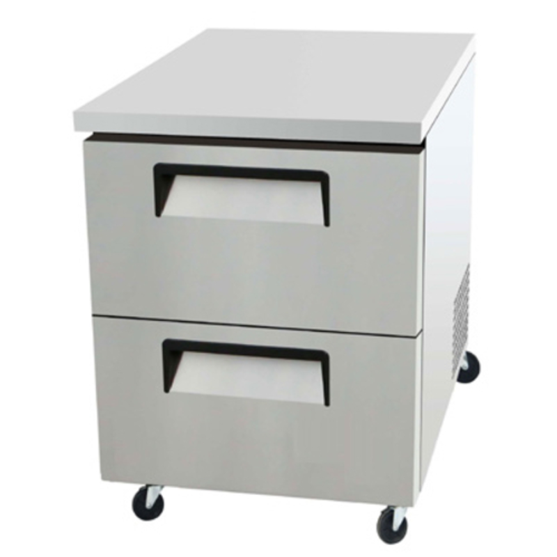 EFI CUDW2-27VC 27.5" Versa-Chill Two-Drawer Commercial Undercounter Refrigerator