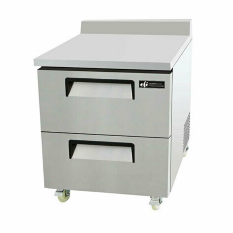 EFI CWDW2-27VC Versa-Chill 27.5" Two-Drawer Refrigerated Worktop