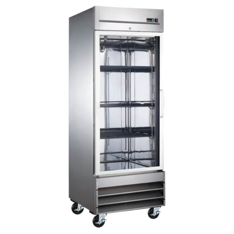 EFI F1-27GDSVCX-L 29-Inch X-Line Glass Door Merchandiser Freezer - 23 Cu. Ft.