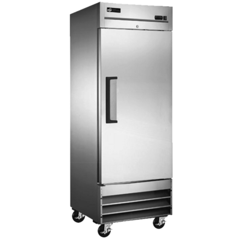 EFI F1-27VCX 29-Inch Single Solid Door Reach-In Commercial Freezer, 23 Cu. Ft.