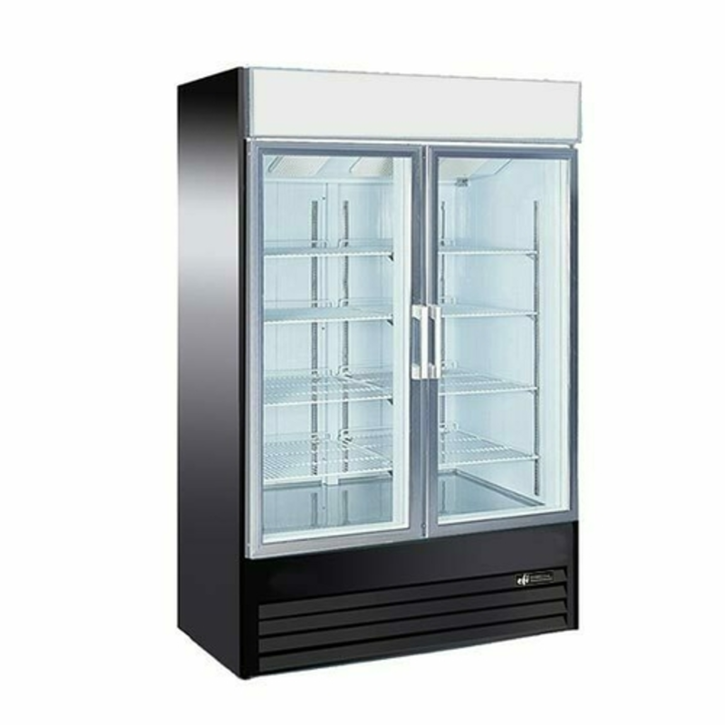 EFI F2-49GDVCX Two-Door 45 Cu. Ft. Glass Merchandiser Freezer