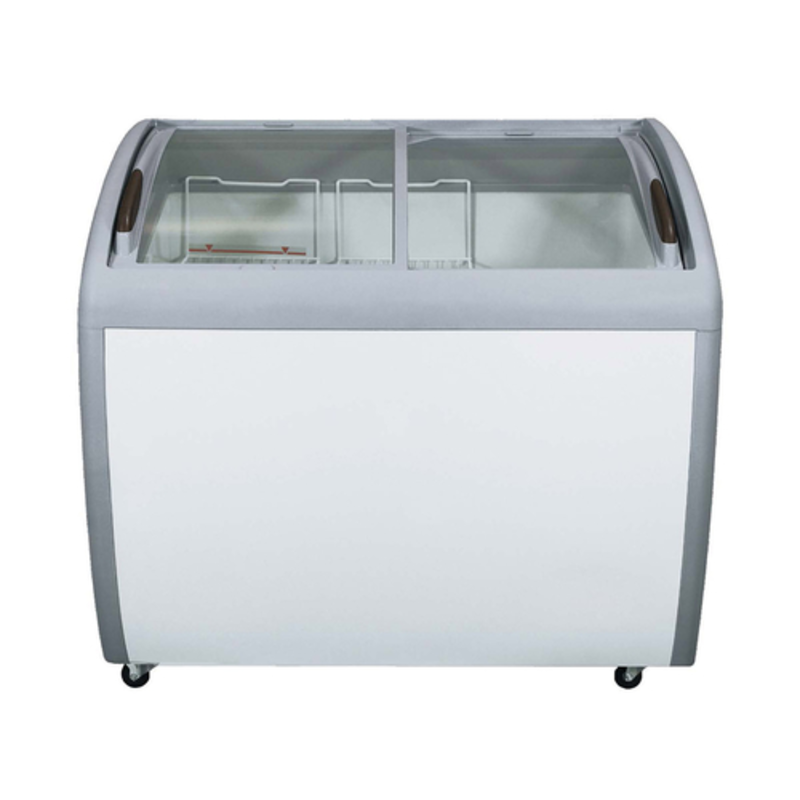EFI FCCG-39 39-Inch Curved Glass Novelty Ice Cream Freezer, 9.2 Cu. Ft.