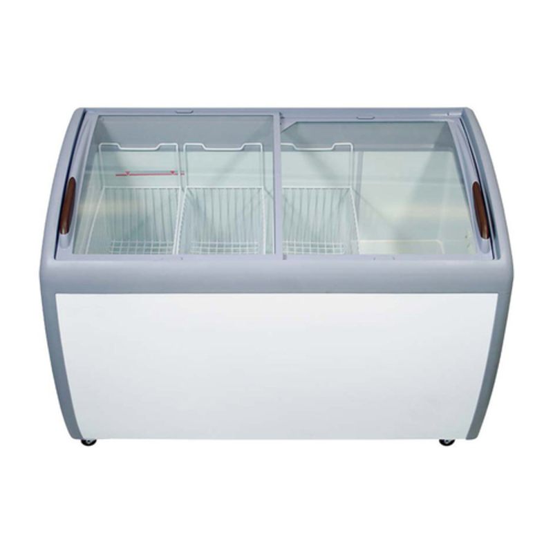 EFI FCCG-50 49.6-Inch Curved Glass Novelty Ice Cream Freezer