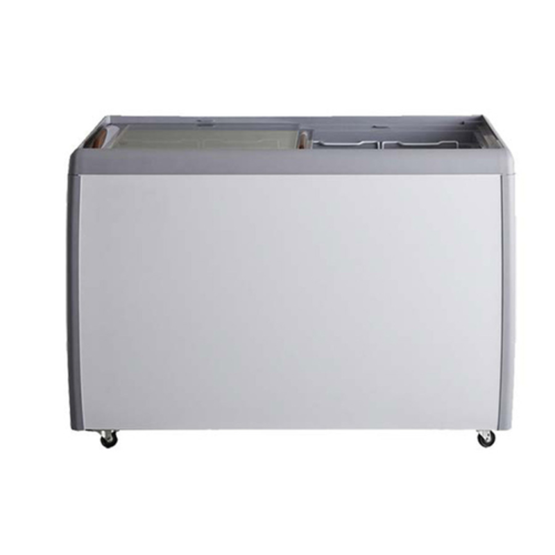 EFI FCFG-50 49.6-Inch Glass Top Novelty Ice Cream Chest Freezer - 13.1 Cu. Ft.