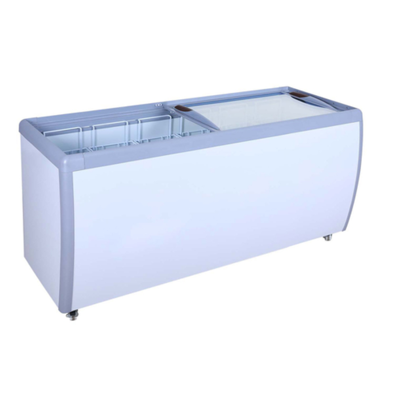EFI FCFG-71 70.8-Inch Flat Glass Top Display Freezer, 20.1 Cu. Ft.